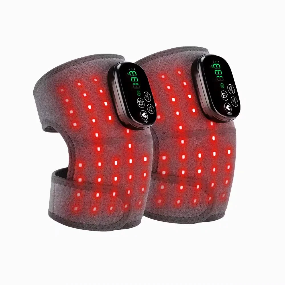 ThermaKnee™ 3-in-1 Heated Knee Massager – Heat, Red Light & Vibration